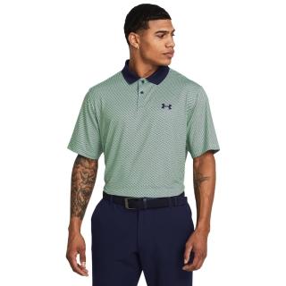 【UNDER ARMOUR】UA 男 Performance 3.0 印花短POLO_1377377-101(綠色)