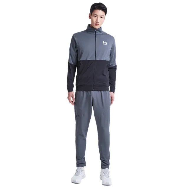 【UNDER ARMOUR】UA 男 Unstoppable 錐形長褲_1352028-012(灰色)