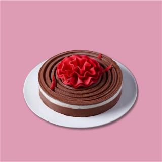 【FAYA 法雅】旋轉巧克力義式冰淇淋蛋糕