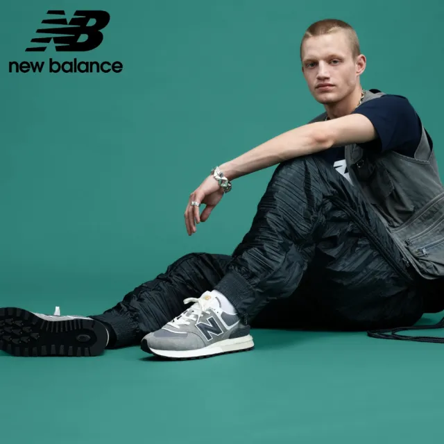 【NEW BALANCE】NB 復古運動鞋_男鞋/女鞋_灰色_U574LGT1-D