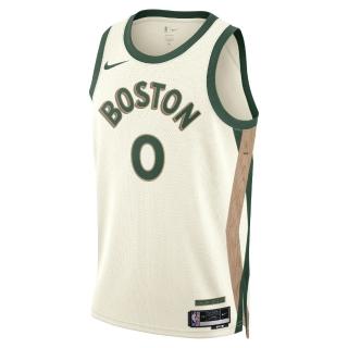 【NIKE 耐吉】波士頓塞爾特人隊 BOS MNK CE 23 米白綠 背心 男 NBA 透氣(DX8488-133 ∞)