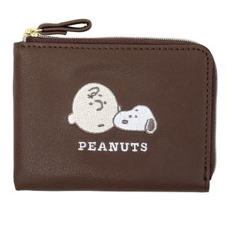【Kamio】SNOOPY 史努比 L型票卡零錢包 車票夾 We Get Alone