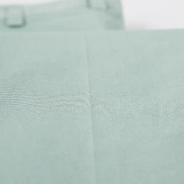 【ROBERTA 諾貝達】頂級皮馬棉湖水綠休閒長褲(義大利原裝進口)