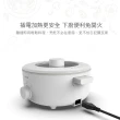 【DIKE】3L多功能陶瓷電煮鍋/美食鍋/電火鍋 SGS認證(HKE110WT)
