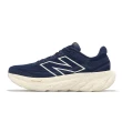 【NEW BALANCE】慢跑鞋 Fresh Foam X 1080 V13 2E 寬楦 男鞋 深藍 白 運動鞋 厚底 NB(M1080P13-2E)