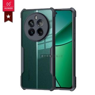 【XUNDD 訊迪】realme 12+ 5G 軍事防摔 鏡頭全包覆 清透保護手機殼-夜幕黑