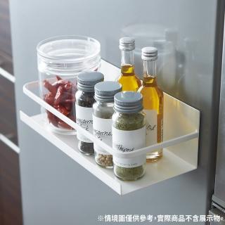 【NITORI 宜得利家居】磁吸式調味料架 FLAT2 WH(調味料架 調味料 磁吸 FLAT)