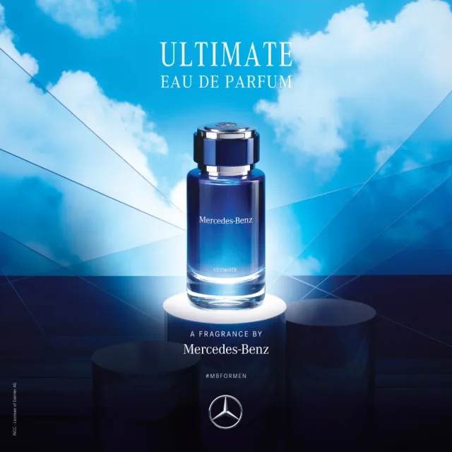 【Mercedes-Benz 賓士】極緻藍韻男性淡香精75ml(專櫃公司貨)