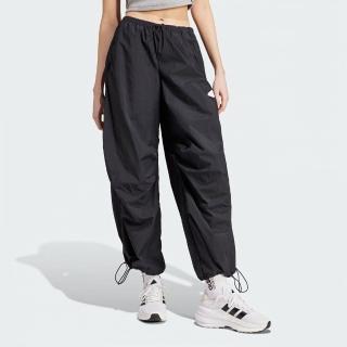 【adidas 愛迪達】長褲 女款 運動褲 W C ESC PARA PT 黑 IQ4827