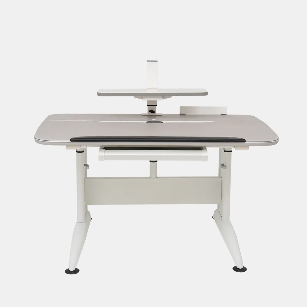 【Artso 亞梭】DK-II桌 120cm-層架型(潔菌桌板/兒童桌/成長桌/學習桌/升降桌)