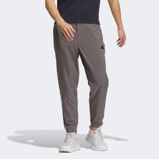 【adidas 愛迪達】長褲 男款 運動褲 TH LW WV PNT 咖啡 IT3984