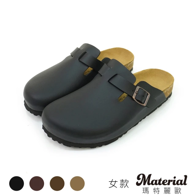 【Material瑪特麗歐】女鞋 拖鞋 寬版包頭拖鞋 MA女鞋 T16000(拖鞋)