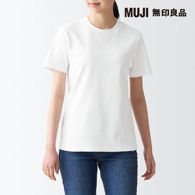 【MUJI 無印良品】女有機棉柔滑圓領短袖T恤(共5色)