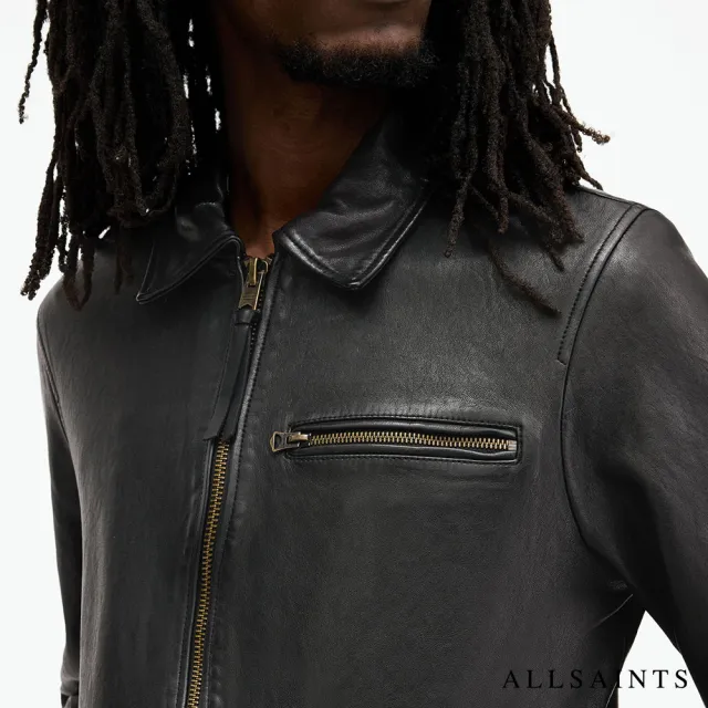 【ALLSAINTS】MILLER 羊皮皮衣外套 M009LA(常規版型)