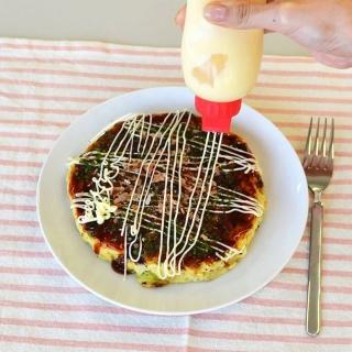 【寶盒百貨】2入日本製 230ml 三孔醬料罐 塑膠多孔美乃滋調味罐(醬料分裝瓶 沙拉調味罐 分裝罐)