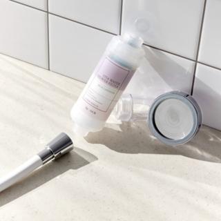 【BYOUR】BYOUR 完美純淨沐浴過濾器 Milk Lavender 105g(沐浴過濾器 香氛蓮蓬頭)