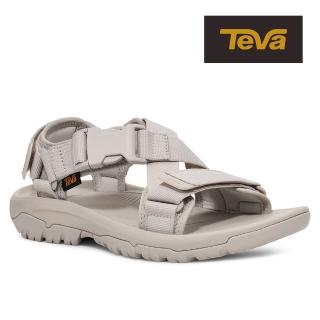【TEVA】男涼鞋 交叉織帶快扣運動涼鞋/雨鞋/水鞋 Hurricane Verge 原廠(城堡灰-TV1121534CHG)