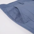 【ROBERTA 諾貝達】素面彈力藍色休閒長褲(台灣製)