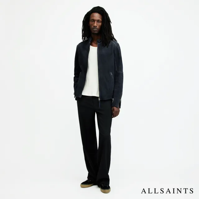 【ALLSAINTS】CORA 經典簡約純羊皮麂皮衣外套 ML014P(常規版型)