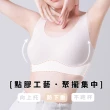 【Chic Chic 琪琪】零著感無痕美背內衣 點膠工藝 集中上托(U型美背 無鋼圈內衣 女內衣)