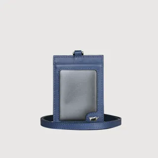 【BRAUN BUFFEL 德國小金牛】台灣總代理 墨菲斯 證件夾-復古藍(BF524-170-VBL)