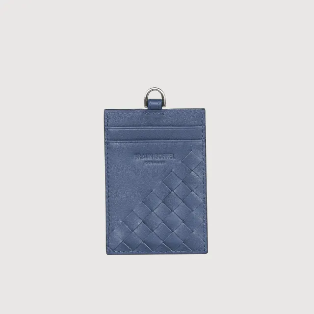 【BRAUN BUFFEL 德國小金牛】台灣總代理 墨菲斯 證件夾-復古藍(BF524-170-VBL)