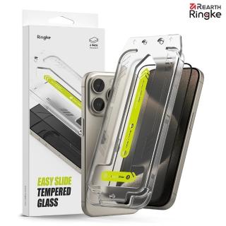 【Ringke】iPhone 15 Pro Max / 15 Pro Tempered Glass 鋼化玻璃螢幕保護貼-2入(Rearth 附安裝工具)