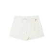 【Dickies】女款雲白色純棉鬆緊褲腰設計柔軟舒適短褲｜DK013003C58