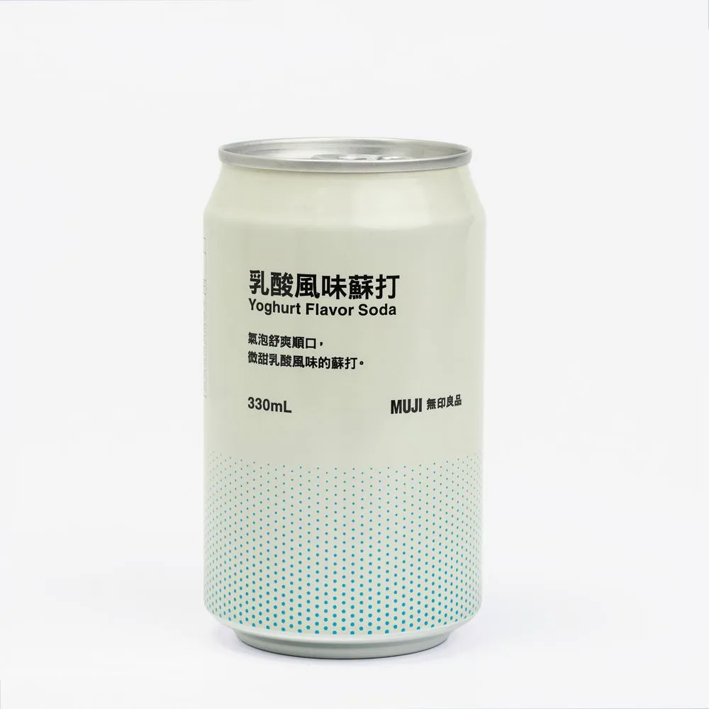 【MUJI 無印良品】乳酸風味蘇打