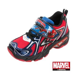 【Marvel 漫威】童鞋 蜘蛛人 輕量運動鞋/透氣 防臭 輕量 臺灣製 紅藍(MNKB45252)