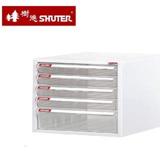 【SHUTER 樹德】資料櫃桌上型5抽 A3-105P