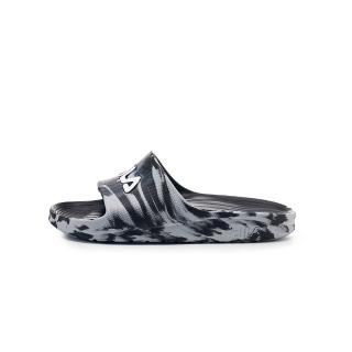 【FILA】SLEEK SLIDE Splash 拖鞋 男女 夏季 海灘 情侶穿搭 黑灰(4-S356Y-004)