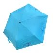 【Disney 迪士尼】三眼怪/史迪奇- 輕量UV銀膠三折傘(手開折傘 晴雨兩用傘)
