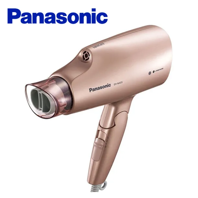 【Panasonic 國際牌】奈米水離子3段溫控國際電壓折疊式吹風機 -(EH-NA55)