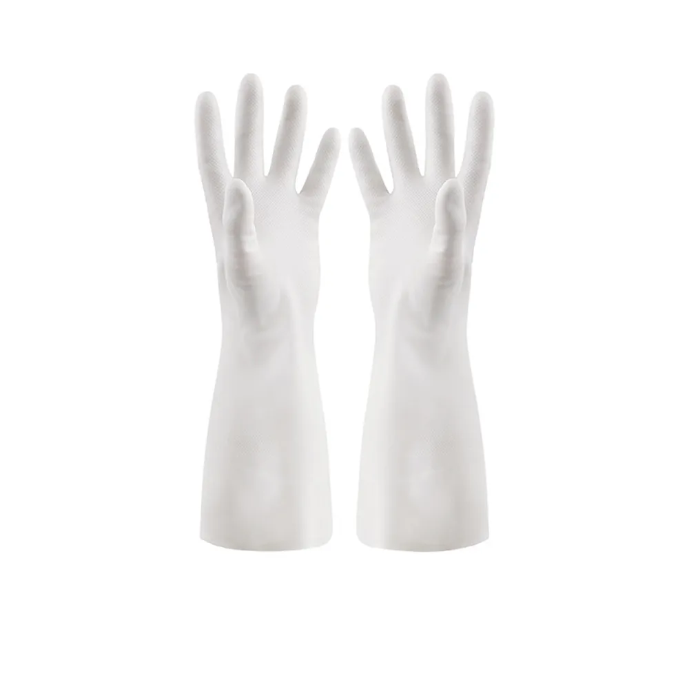 【清潔專用】多用途家務萬用透明手套-2雙入組(居家 清潔 PVC手套 廚房手套 防水手套 拋棄式手套)
