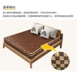 【KIKY】月牙灣蓆面記憶棉彈簧床墊(雙人5尺)