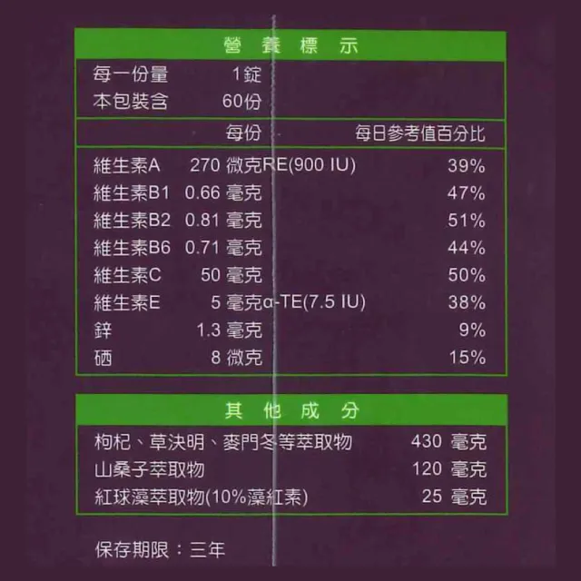 【Acrobio 昇橋】EyeMax 新愛眸錠 1盒(60錠/盒)