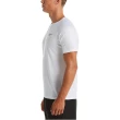 【NIKE 耐吉】SWIM 防曬衣 男性 短袖上衣 Essential 白 NESSA586-100