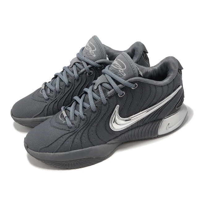 NIKE 耐吉 籃球鞋 LeBron 21 XXI EP Cool Grey 深灰 銀 男鞋 LBJ(HF5352-001)