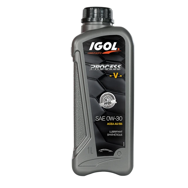 IGOL法國原裝進口機油 PROCESS V 0W30 合成級 四輪汽車引擎機油(整箱1LX12入)