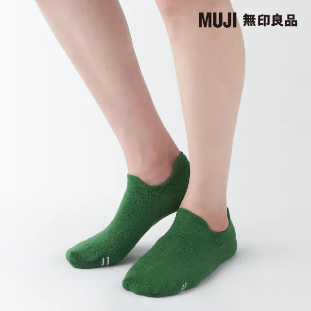 【MUJI 無印良品】女棉混腳跟防磨淺口直角襪(共10色)