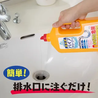 【台隆手創館】日本WashLab超黏著水管清潔劑800g(排水管疏通清潔劑)