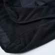 【5th STREET】女裝剪接前口袋造型連帽上衣-黑色