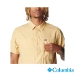 【Columbia 哥倫比亞 官方旗艦】男款-Silver Ridge™超防曬UPF50快排長袖襯衫-黃色(UAE15170YL/IS)