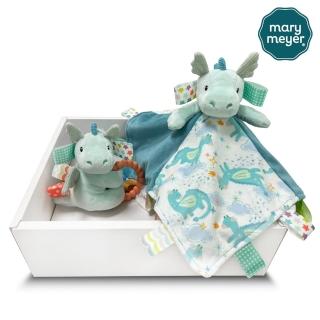 【Mary Meyer】小飛龍經典禮盒(標籤親膚安撫巾+標籤手搖鈴)