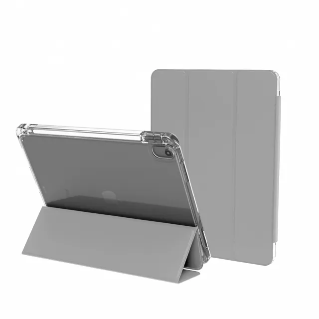 【eiP】超高透 iPad保護殼(附筆槽 平板保護殼/Apple iPad平板支架保護殼/適用iPad Air6 /Pro M4 11吋 13吋)