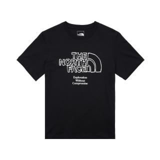 【The North Face】TNF 短袖上衣 胸前經典品牌LOGO U MFO S/S ECO BRAND TEE - AP 男女 黑(NF0A8AUXJK3)