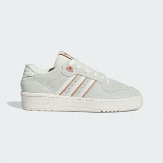 【adidas 愛迪達】休閒鞋 女鞋 運動鞋 三葉草 RIVALRY LOW W 霧橘 IF6258