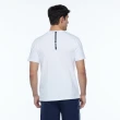 【NAUTICA】男裝 COMPETITION品牌LOGO短袖T恤(白色)