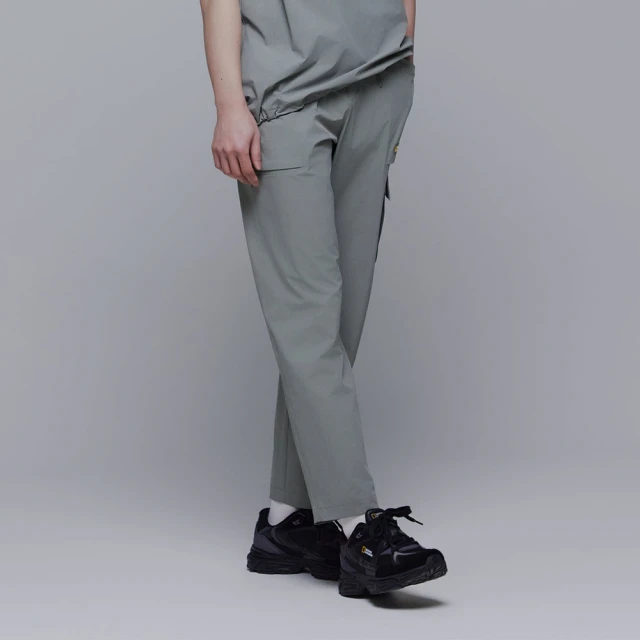 國家地理服飾官方旗艦 男裝 ACTIVE 運動長褲 - 炭黑